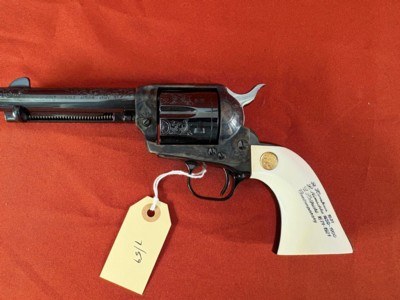 RARE ~ COLT SINGLE ACTION ARMY 45LC ~ ENGRAVED ~COLT ENGRAVING SAMPLER ~ - Image 2 of 17