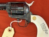 RARE ~ COLT SINGLE ACTION ARMY 45LC ~ ENGRAVED ~COLT ENGRAVING SAMPLER ~ - 3 of 17