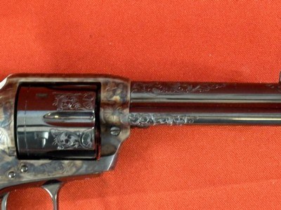 RARE ~ COLT SINGLE ACTION ARMY 45LC ~ ENGRAVED ~COLT ENGRAVING SAMPLER ~ - Image 6 of 17
