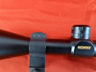 KONUS PRO 3-10x44mm RIFLE SCOPE WITH RINGS - Image 3 of 6
