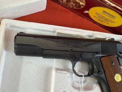 COLT SERIES 80 MK IV GOVERNMENT 1911 SEMI AUTO PISTOL 45ACP ~ MADE 1987 ~ - Image 5 of 14