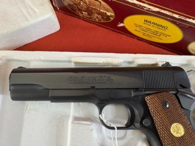 COLT SERIES 80 MK IV GOVERNMENT 1911 SEMI AUTO PISTOL 45ACP ~ MADE 1987 ~ - Image 6 of 14