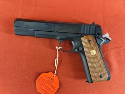 COLT 1911 MK IV SERIES 80 GOVERNMENT MODEL SEMI AUTO PISTOL 45ACP - Image 6 of 13