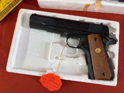 COLT 1911 MK IV SERIES 80 GOVERNMENT MODEL SEMI AUTO PISTOL 45ACP - Image 4 of 13