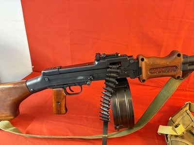 WISE LITE ARMS DSA MODEL POLISH RPDS SEMI AUTO BELT FEED RIFLE 7.62x39mm ~ 3 DRUMS - Image 2 of 22