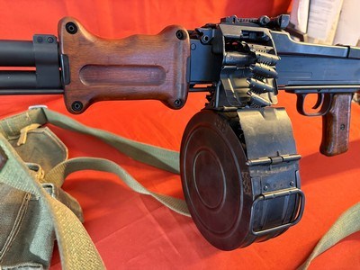 WISE LITE ARMS DSA MODEL POLISH RPDS SEMI AUTO BELT FEED RIFLE 7.62x39mm ~ 3 DRUMS - Image 14 of 22