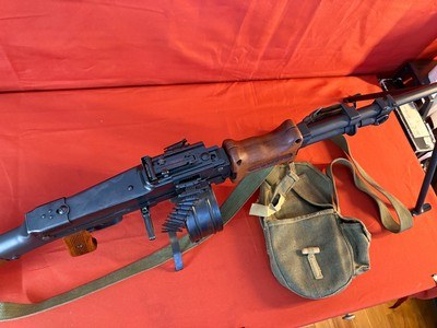 WISE LITE ARMS DSA MODEL POLISH RPDS SEMI AUTO BELT FEED RIFLE 7.62x39mm ~ 3 DRUMS - Image 6 of 22