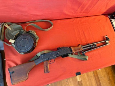WISE LITE ARMS DSA MODEL POLISH RPDS SEMI AUTO BELT FEED RIFLE 7.62x39mm ~ 3 DRUMS - Image 20 of 22