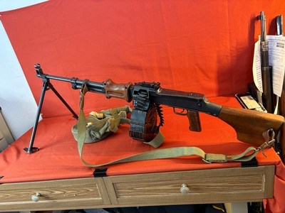 WISE LITE ARMS DSA MODEL POLISH RPDS SEMI AUTO BELT FEED RIFLE 7.62x39mm ~ 3 DRUMS - Image 7 of 22