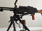 VLTOR WEAPONS MODEL PKM BELT FEED SEMI AUTO MACHINE GUN 7.62x54r - Image 3 of 13