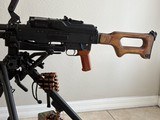 VLTOR WEAPONS MODEL PKM BELT FEED SEMI AUTO MACHINE GUN 7.62x54r - Image 6 of 13