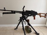 VLTOR WEAPONS MODEL PKM BELT FEED SEMI AUTO MACHINE GUN 7.62x54r - Image 4 of 13