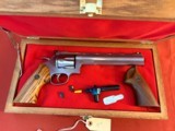 DAN WESSON MODEL 744VH STAINLESS REVOLVER 44 MAGNUM 8