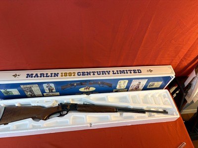 MARLIN MODEL 1897 LEVER ACTION ~ 1897 CENTURY LIMITED ENGRAVED ~ 22LR - Image 5 of 15