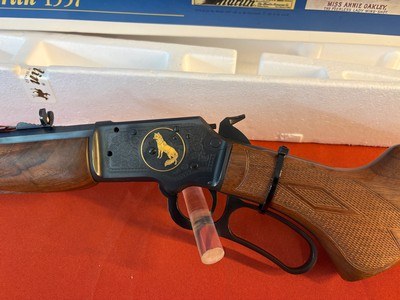 MARLIN MODEL 1897 LEVER ACTION ~ 1897 CENTURY LIMITED ENGRAVED ~ 22LR - Image 3 of 15
