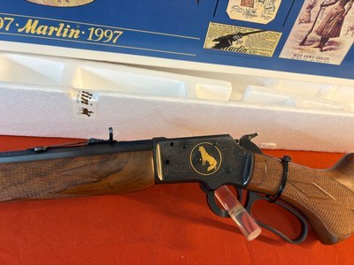 MARLIN MODEL 1897 LEVER ACTION ~ 1897 CENTURY LIMITED ENGRAVED ~ 22LR - Image 6 of 15