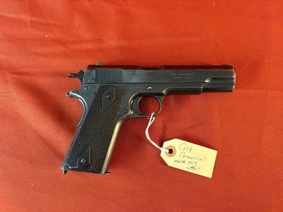 COLT GOVERNMENT MODEL 1911 SEMI AUTO PISTOL 45ACP ~ MADE IN 1919 ~ - Image 2 of 12