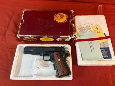 COLT MK IV SERIES 80 1911 SEMI AUTO PISTOL ~ 38 SUPER ~ MADE 1988 - Image 1 of 15