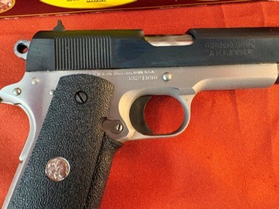 COLT 1911 MK IV SERIES 80 COMBAT ELITE 45ACP ~ MADE IN 1990 ~ - Image 6 of 14