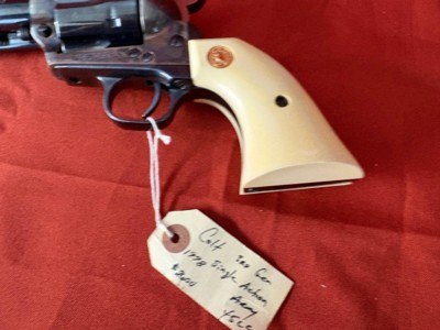 COLT SINGLE ACTION ARMY REVOLVER ~ EARLY 3RD GEN ~ MADE IN 1978 ~ 45 COLT - Image 2 of 15
