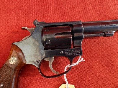 SMITH & WESSON MODEL 34-1 REVOLVER 22LR - Image 5 of 9