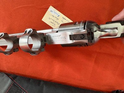 RUGER NEW MODEL HUNTER SUPER BLACKHAWK BISLEY REVOLVER 44 MAGNUM - Image 8 of 13