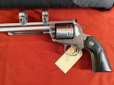 RUGER NEW MODEL HUNTER SUPER BLACKHAWK BISLEY REVOLVER 44 MAGNUM - Image 5 of 13