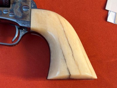 COLT SINGLE ACTION ARMY ~ FACTORY ENGRAVED ~ JOHN ADAMS JR. ~ - Image 6 of 17