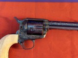 COLT SINGLE ACTION ARMY ~ FACTORY ENGRAVED ~ JOHN ADAMS JR. ~ - Image 7 of 17