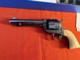 COLT SINGLE ACTION ARMY ~ FACTORY ENGRAVED ~ JOHN ADAMS JR. ~ - Image 2 of 17