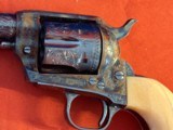 COLT SINGLE ACTION ARMY ~ FACTORY ENGRAVED ~ JOHN ADAMS JR. ~ - Image 4 of 17