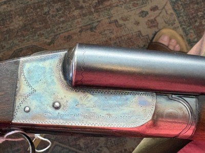 SALE $ 1895.00 ~ ITHACA SxS 12 GAUGE SHOTGUN STAR RECEIVER ~ CASE COLORS ~ NICE ~ - Image 6 of 16