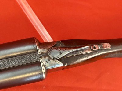 SALE $ 1895.00 ~ ITHACA SxS 12 GAUGE SHOTGUN STAR RECEIVER ~ CASE COLORS ~ NICE ~ - Image 8 of 16