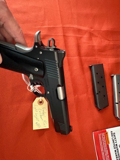 KIMBER ~ CUSTOM LIGHTWETGHT ~ 1911 SEMI AUTO PISTOL 45ACP - Image 8 of 12