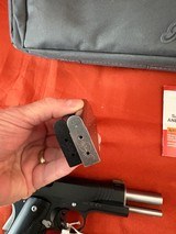 KIMBER ~ CUSTOM LIGHTWETGHT ~ 1911 SEMI AUTO PISTOL 45ACP - Image 10 of 12