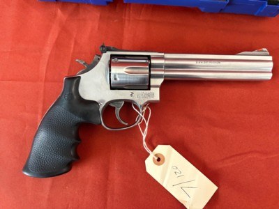 SMITH & WESSON MODEL 686-4 STAINLESS REVOLVER 357 MAGNUM - Image 5 of 15