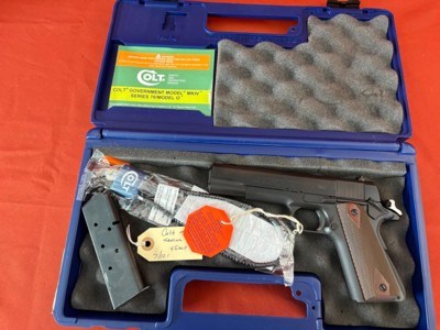 COLT 1911 GOVERNMENT MODEL MKIV SERIES 70 SEMI AUTO PISTOL 45ACP - Image 1 of 11
