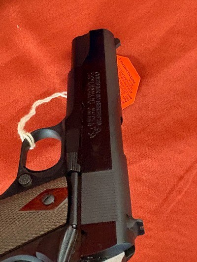 COLT 1911 GOVERNMENT MODEL MKIV SERIES 70 SEMI AUTO PISTOL 45ACP - Image 9 of 11