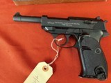 GERMAN WALTHER MODEL P38 SEMI AUTO PISTOL 9MM - 3 of 17