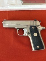 COLT MK IV GOVERNMENT MODEL 380 STAINLESS SEMI AUTO PISTOL 380 ACP - 4 of 8