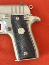 COLT MK IV GOVERNMENT MODEL 380 STAINLESS SEMI AUTO PISTOL 380 ACP - 7 of 8