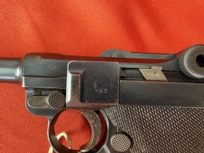 WWl GERMAN LUGER P08 SEMI AUTO PISTOL 9MM - Image 18 of 24