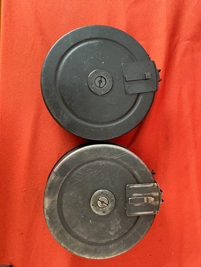 TWO ~ SUOMI KP/-31 DRUM MAGAZINES - Image 2 of 4