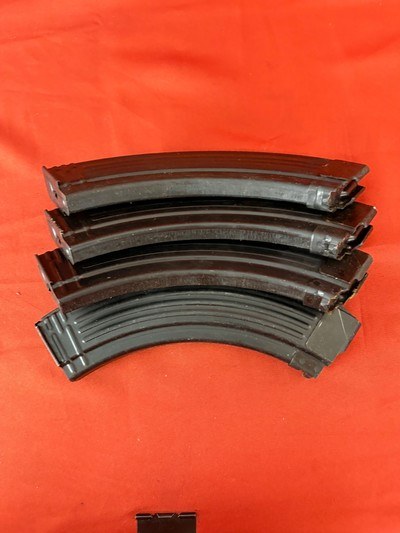 4- 40 ROUND AK47 SEMI AUTO RIFLE MAGAZINES - Image 5 of 5