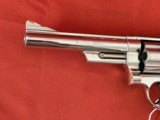 SMITH & WESSOM MODEL 29-2 REVOLVER 44 MAGNUM FACTORY NICKEL - 4 of 13