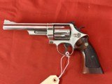 SMITH & WESSOM MODEL 29-2 REVOLVER 44 MAGNUM FACTORY NICKEL - 2 of 13