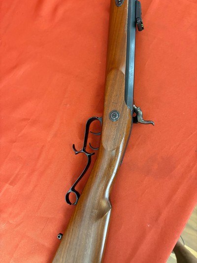 THOMPSON CENTER RIFLE 54 CALIBER ~ DOUBLE SET TRIGGERS - Image 10 of 18
