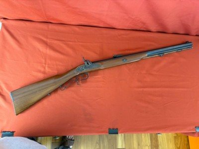 THOMPSON CENTER RIFLE 54 CALIBER ~ DOUBLE SET TRIGGERS