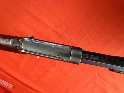 WINCHESTER MODEL 1890 PUMP ACTION TAKEDOWN RIFLE ~ 22 SHORT ~ MADE IN 1907 ~ - Image 13 of 15