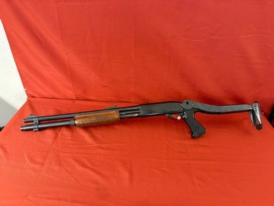 REMINGTON MODEL 870 POLICE / RIOT SHOTGUN 12 GA ~ POLICE FOLDING STOCK ~ - Image 7 of 17
